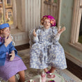 Load image into Gallery viewer, James Carrington Gossiping Ladies Pair 1:12 OOAK Retro Mid-Century Style Dolls
