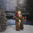 Load image into Gallery viewer, Doris Tussing Smiling Street Urchin Peddler Girl with Christmas Wreath Child Doll
