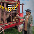Load image into Gallery viewer, Jo Medvenics Pickpocket Fagin from Oliver Twist Clay Character Doll, Victorian Costume
