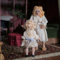 Load image into Gallery viewer, RESERVED for Joan Crawford What Ever Happened to Baby Jane? Miniature Doll Set by Galieva Guzel Adult Baby Jane & Doll Replica
