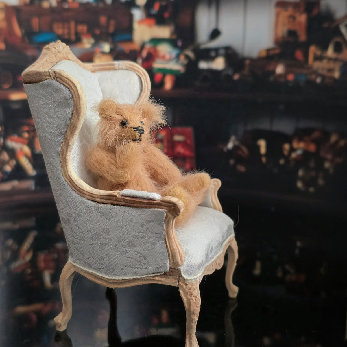 Elouise Bears NO-NO Teddy Bear Moving Jointed Limbs & Hidden Tail-Operated Mechanism