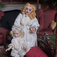 Load image into Gallery viewer, RESERVED for Joan Crawford What Ever Happened to Baby Jane? Miniature Doll Set by Galieva Guzel Adult Baby Jane & Doll Replica
