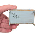 Load image into Gallery viewer, Pat Boldt Hand-Painted Bambi Nursery Toy Chest with Five Porcelain Dolls, Signed 2019
