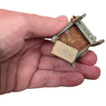 Load image into Gallery viewer, Victorian Doll on Aged Ornate Chair with Miniature Nursery Toys 1:12 Scale Diorama
