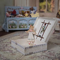 Load image into Gallery viewer, Maria Victoria Heredia Guerbos Victorian Mignonette Porcelain Doll with Trousseau Box
