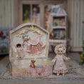Load image into Gallery viewer, Diane Yunnie Victorian Porcelain Girl Doll with Pink Wardrobe & Keepsake Presentation Box
