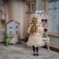 Load image into Gallery viewer, Pat Boldt Victorian Porcelain Girl Doll Holding Two Companion Dolls, IGMA Artisan
