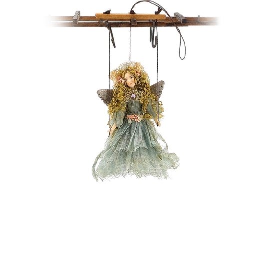 Fairy Wood Nymph Marionette Puppet Doll by Almudena Gonzalez