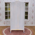 Load image into Gallery viewer, Helen Archoleka Hand-Painted Pierrot Nursery Armoire Miniature Dollhouse
