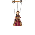 Load image into Gallery viewer, Henry VIII Wife #1 Catherine of Aragon Marionette Puppet Doll by Almudena Gonzalez
