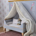 Load image into Gallery viewer, Helen Archoleka Pastel Nursery Day Bed Vignette Dollhouse Miniature
