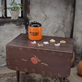 Load image into Gallery viewer, Halloween Cookie Canister Kitchen Decor “Bone Meal Cookies” Jar with Miniature Treats
