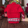 Load image into Gallery viewer, back view micro and-knitted sweater
