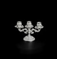Load image into Gallery viewer, Dimitri Shevchenko Sterling Silver Baroque Candelabra Dollhouse Miniature
