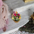 Load image into Gallery viewer, Japanese Artisan Sculpted Colorful Snapdragon Flowers in Flower Pot
