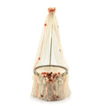 Load image into Gallery viewer, Christine Eisenberg Valentine’s Cupid Roses & Lace Baby Bassinet
