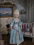 Load image into Gallery viewer, Minna Miniatures “Aino” Rococo Lady Doll Dollhouse Miniature
