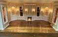 Load image into Gallery viewer, RARE Finished Custom Roger Gutheil c1984 Mahogany Living Room 1:12 Roombox OOAK interior
