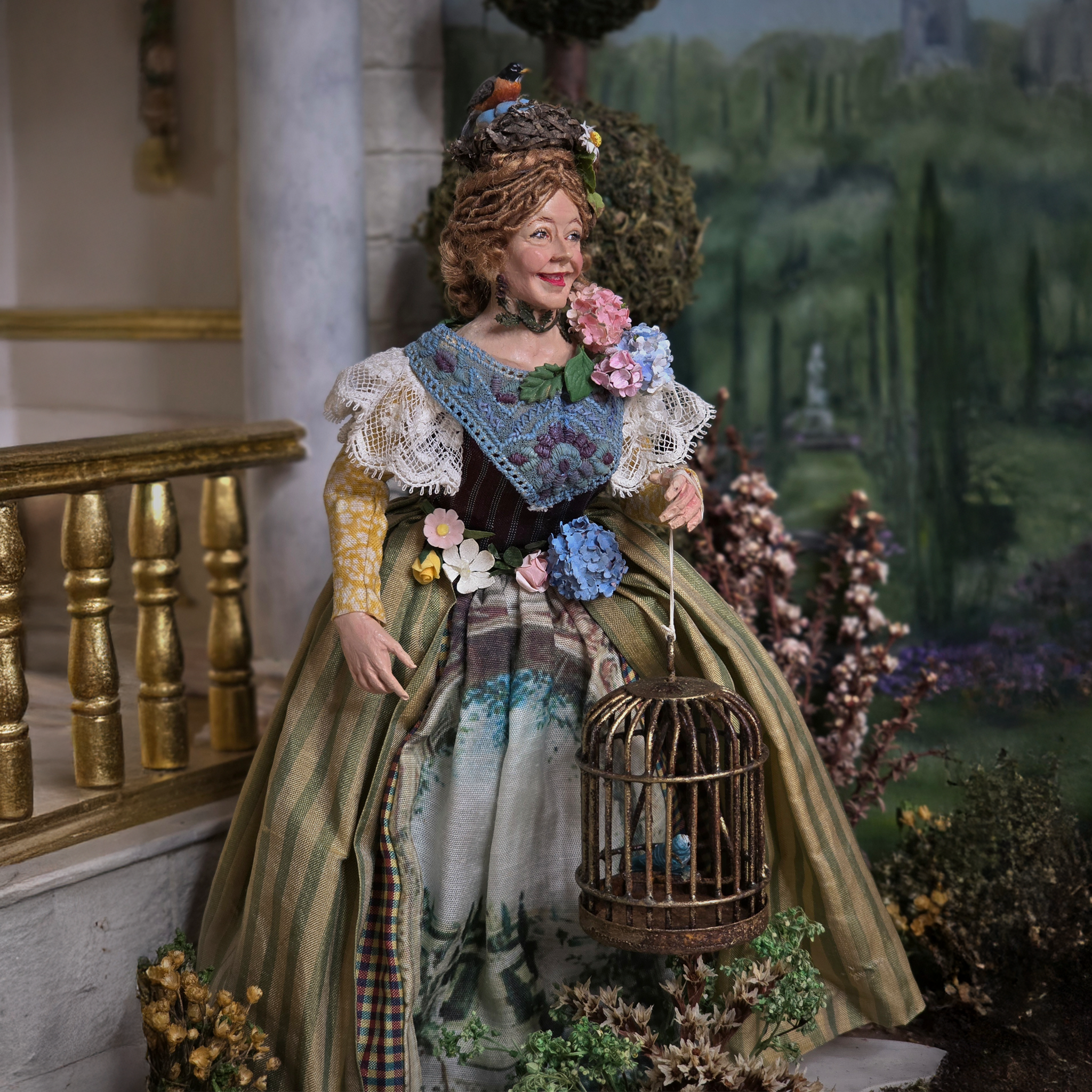 Briar Blossom Mother Nature Original Marcia Backstrom Sculpted Dollhouse Doll