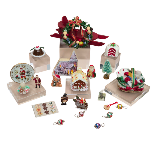 Artisan Christmas Holiday Décor Mini Collection Multiple Artists #3
