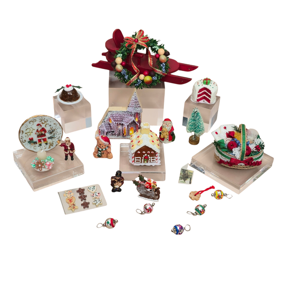 Artisan Christmas Holiday Décor Mini Collection Multiple Artists #3