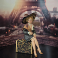 Load image into Gallery viewer, Sassy Traveler with Suitcase Original Marcia Backstrom Sculpted Dollhouse Doll 2003
