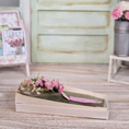 Load image into Gallery viewer, Arlene Bellinger Pink Silk Roses & Baby's Breath Bouquet Romantic Gift Box

