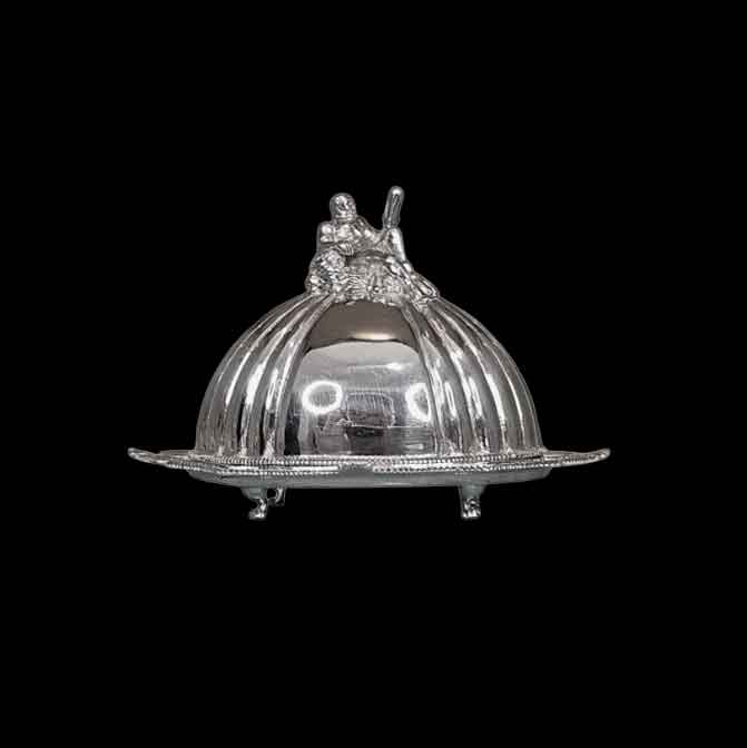 Peter Acquisto Sterling Silver Domed Serving Tray #107/300 Miniature