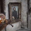 Load image into Gallery viewer, Professor Severus Snape Framed Print Distressed Aged Carved Frame
