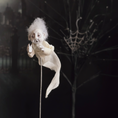 Load image into Gallery viewer, Floating Victorian Ghost Child #1 OOAK Doll Haunted Miniature by Pat Benedict
