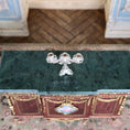 Load image into Gallery viewer, Dimitri Shevchenko Sterling Silver Baroque Candelabra Dollhouse Miniature

