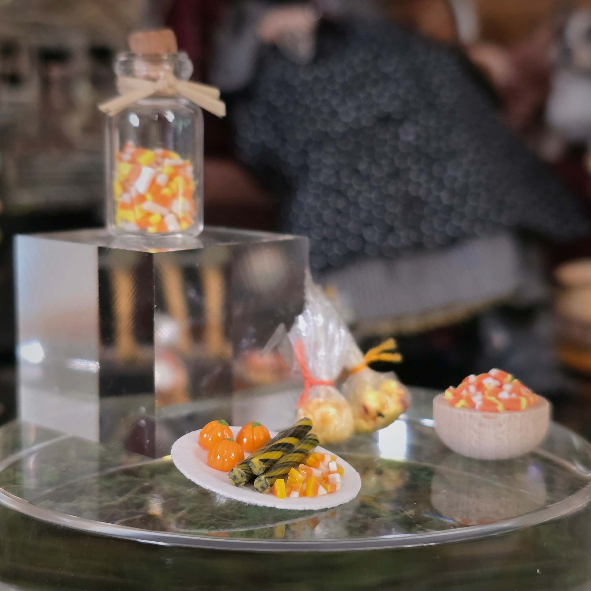 Seasonal Halloween Fall Collection of OOAK Sculpted Clay Candies & Sweets