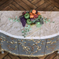 Load image into Gallery viewer, Decorative miniature dollhouse fruit arrangement on a marble surface
