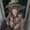 Load image into Gallery viewer, Suspicious Wealthy Lady Original Marcia Backstrom Sculpted Dollhouse Doll
