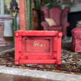 Load image into Gallery viewer, SIGNED Gilt Red Lacquer Chinese Asian Hand Carved Wood Arm Chair (A)
