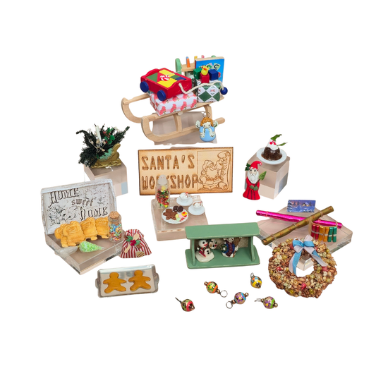 Artisan Christmas Holiday Décor Mini Collection Multiple Artists #4