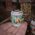 Load image into Gallery viewer, Hand Painted Gilt Chinese Porcelain Chinoiserie Drum Garden Stools Seats
