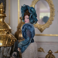 Load image into Gallery viewer, Victorian Fashion Doll in Blue Original Marcia Backstrom Sculpted Clay Dollhouse
