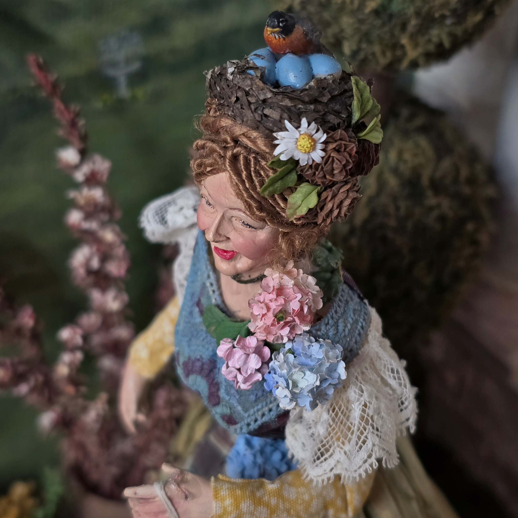 Briar Blossom Mother Nature Original Marcia Backstrom Sculpted Dollhouse Doll