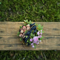 Load image into Gallery viewer, Gosia Suchodolska IGMA Artisan Miniature Floral & Fall Fruit Harvest Basket Exclusive
