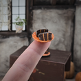 Load image into Gallery viewer, Halloween Ghost & Pumpkin Chocolate Cake OOAK Dessert & Extra Slice
