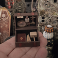 Load image into Gallery viewer, Miniature Vampire Hunting Kit OOAK Vintage Artisan Gothic Collectible
