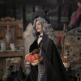 Load image into Gallery viewer, Old Woman Witch by Marcia Backstrom & Falcon Miniatures Resin Halloween Character Lady Doll
