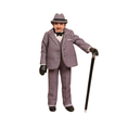 Load image into Gallery viewer, Jo Medvenics Pocket Pygmies Hercule Poirot Detective Doll Clay
