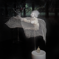 Load image into Gallery viewer, Floating Victorian Ghost Child #3 OOAK Doll Haunted Miniature by Pat Benedict
