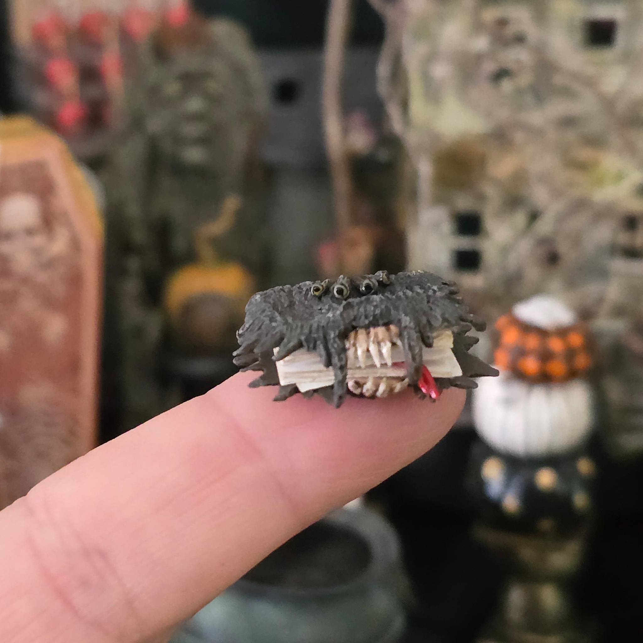 Vintage Artisan Miniature Dollhouse Georgia Marfels Harry Potter Monster Book