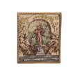 Load image into Gallery viewer, Rachel Brezski Framed Classical Garden Statue Petit Point Needlework
