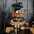 Load image into Gallery viewer, Halloween Witch One-of-a-Kind Porcelain Doll by Dana Burton for Magpie Miniatures
