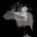 Load image into Gallery viewer, Floating Victorian Ghost Child #3 OOAK Doll Haunted Miniature by Pat Benedict
