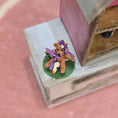 Load image into Gallery viewer, Artisan Mother Goose Teddy Bear Sculpture Dollhouse Shelf Sitter Toy
